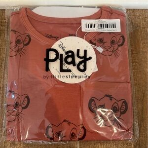 Little Sleepies Disney Simba Pocket Tee